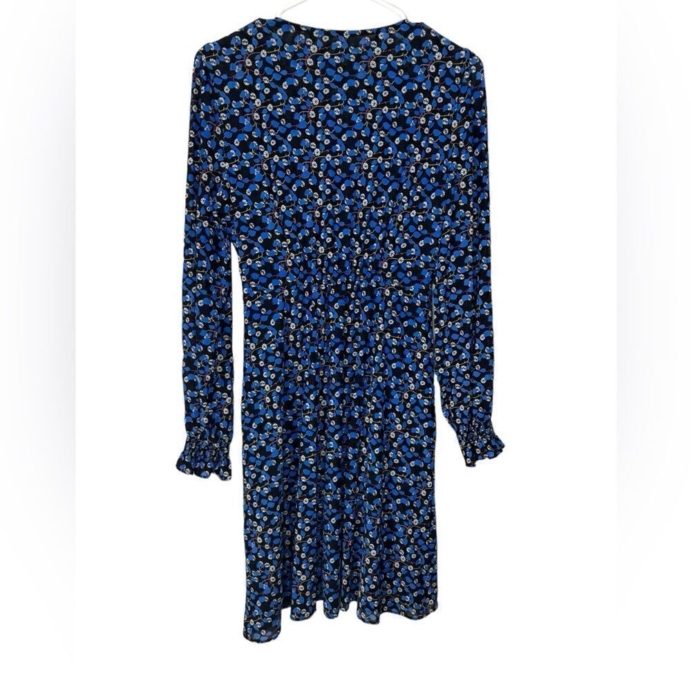 CAbi The Ten Dress floral double layer stretch long sleeve - Picture 4 of 8